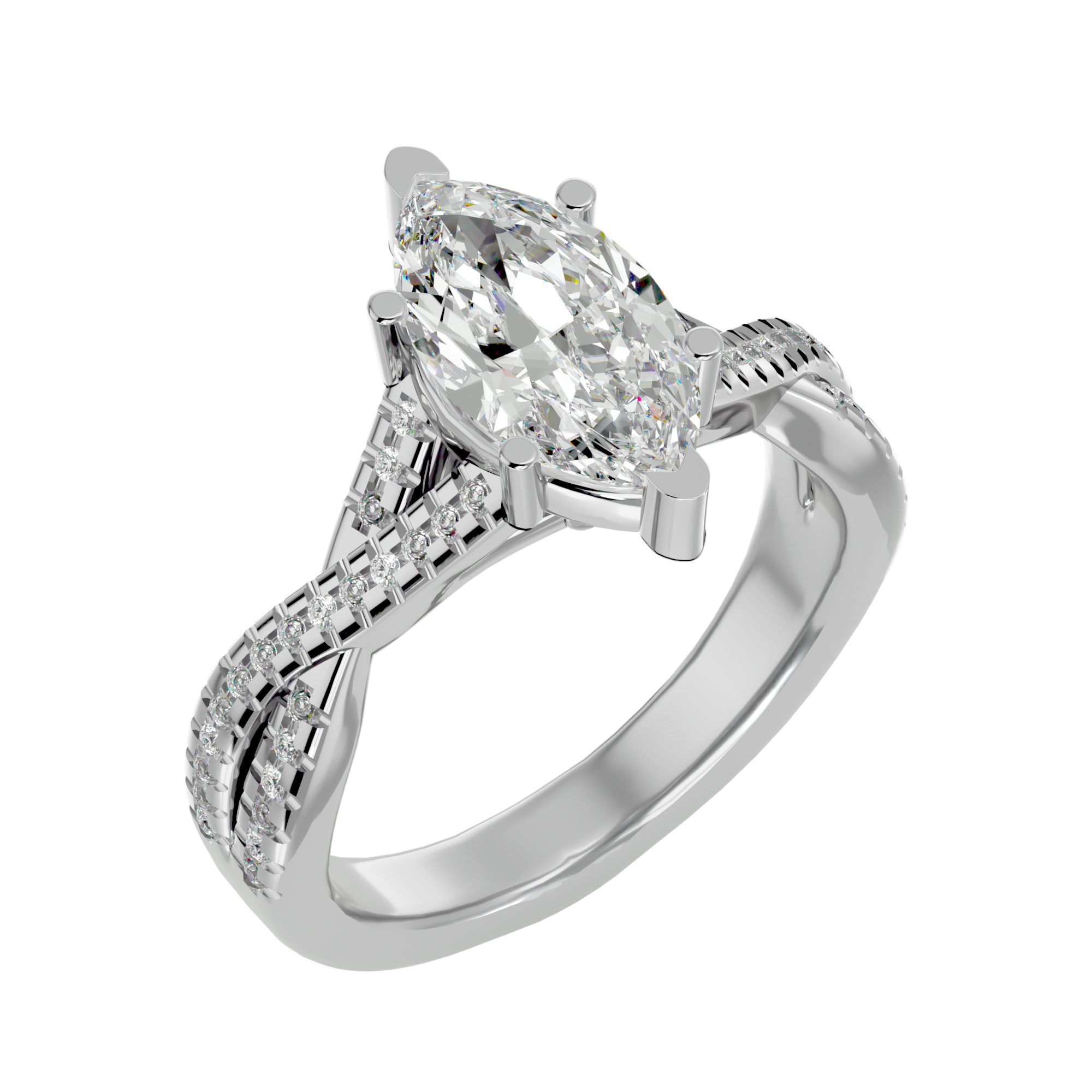 Crestora Solitaire Ring