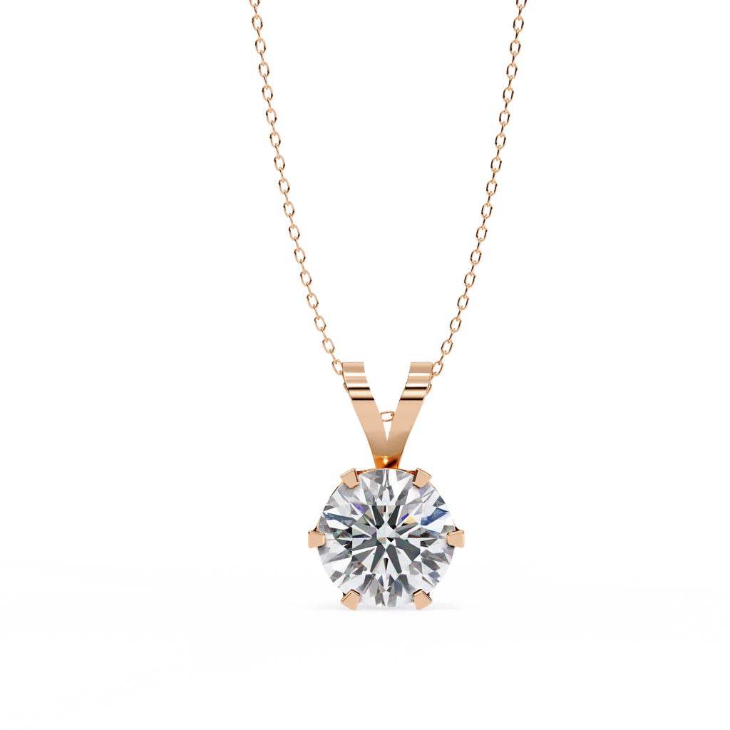 Skylar Solitaire Pendant