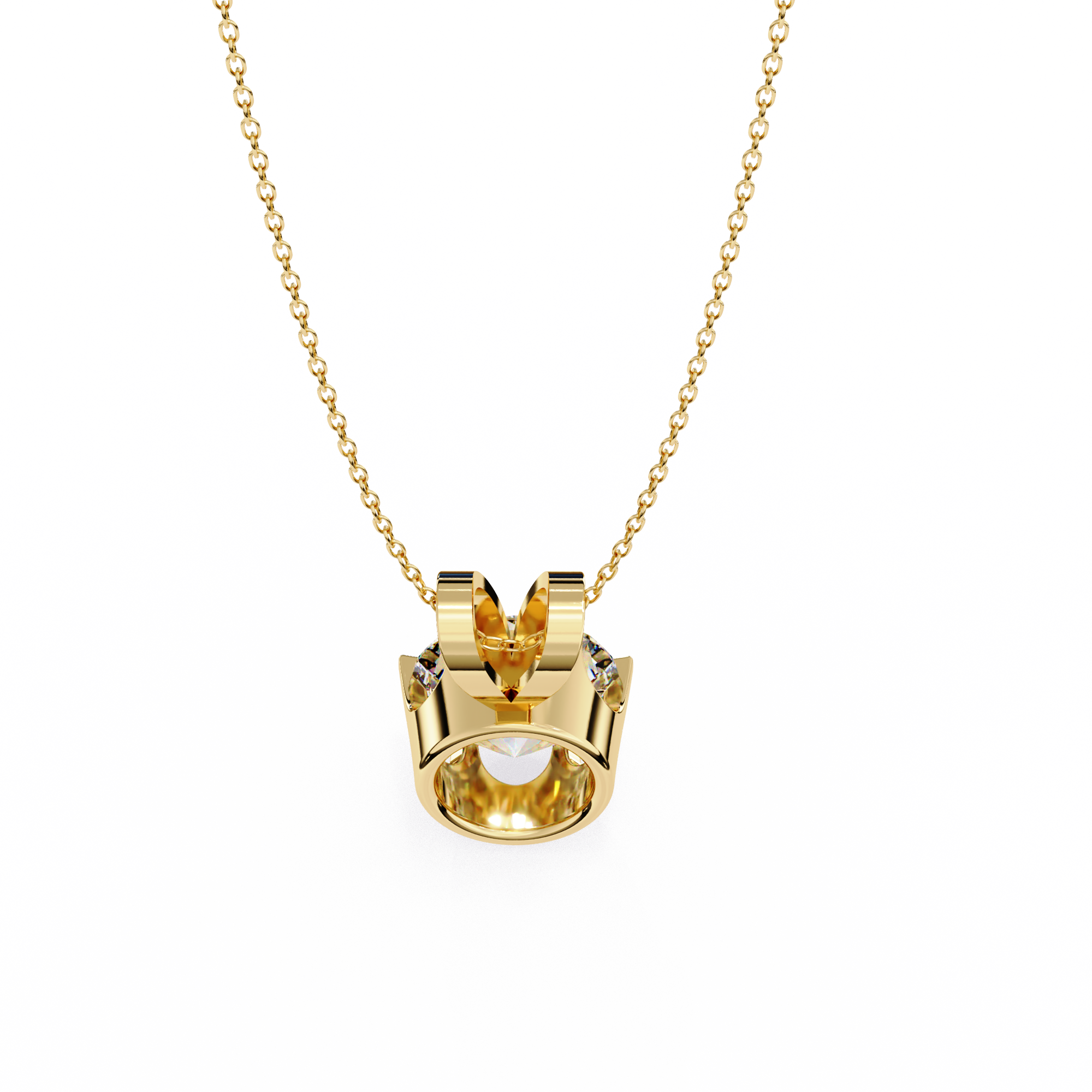 Skylar Solitaire Pendant