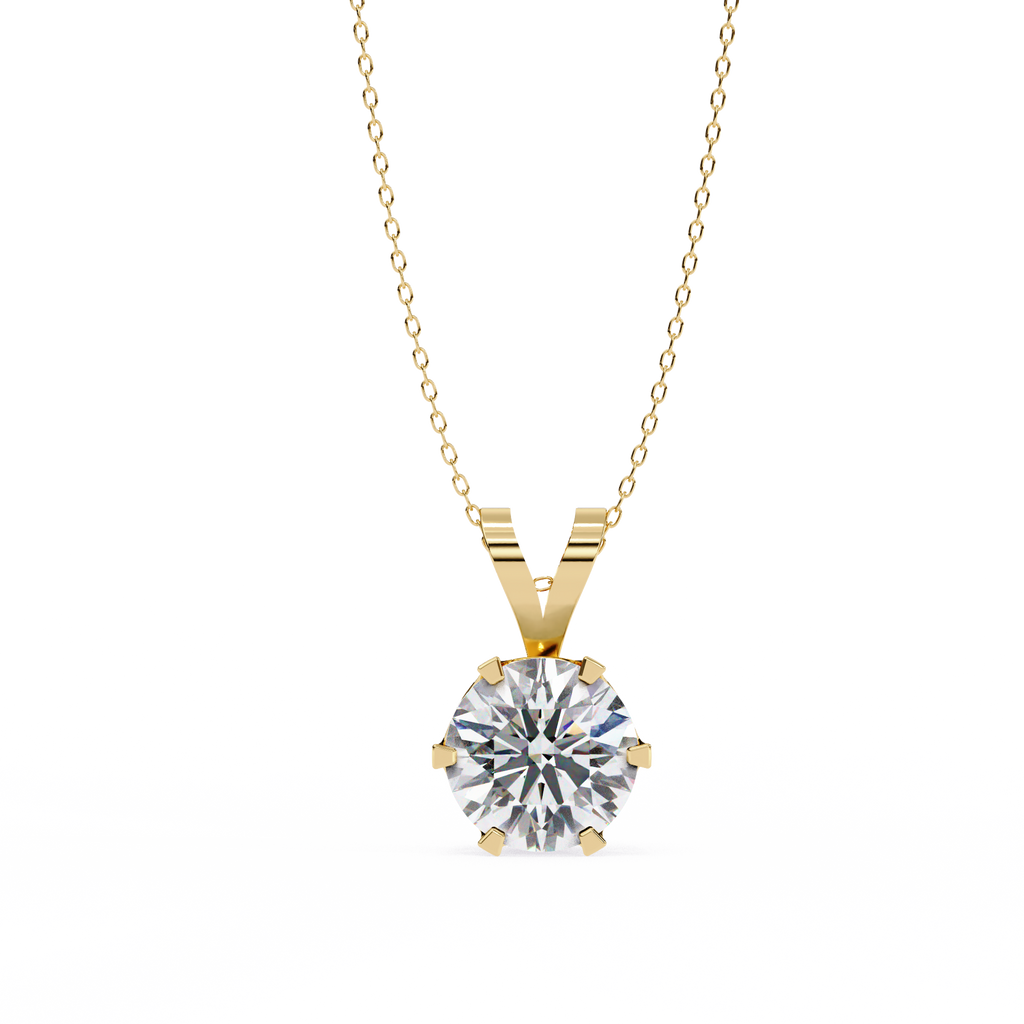 Skylar Solitaire Pendant