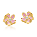 Flower Diamond Kids earrings
