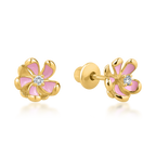 Flower Diamond Kids earrings