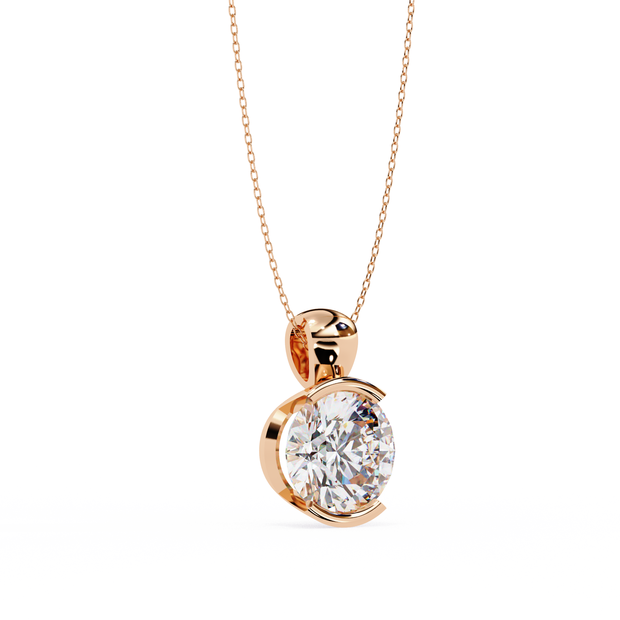 Layla Solitaire Pendant