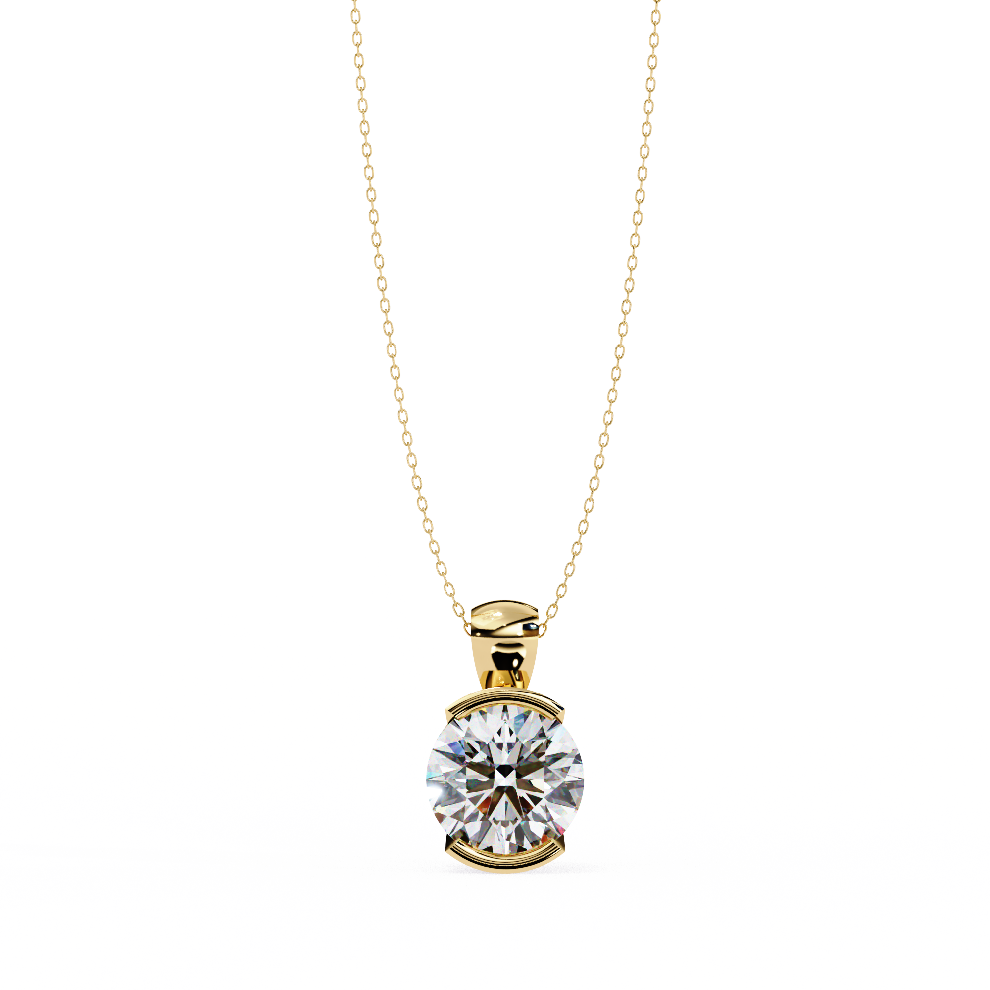 Layla Solitaire Pendant