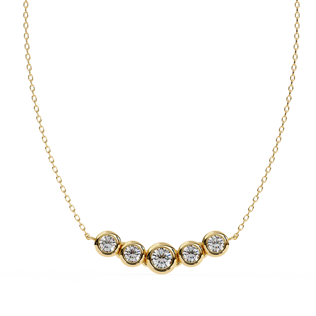 River Diamond Pendant