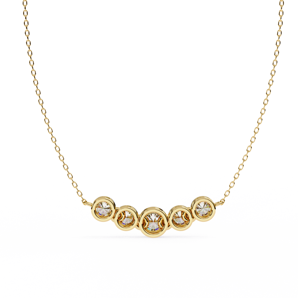 River Diamond Pendant