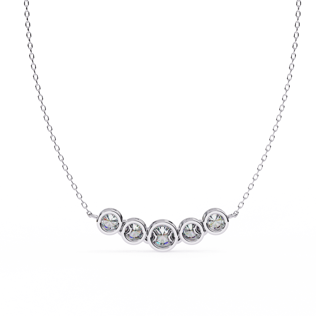 River Diamond Pendant