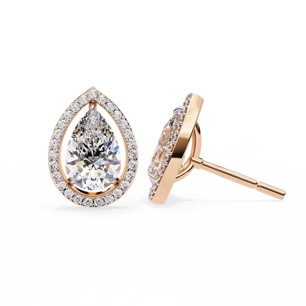 Cassie Solitaire Earring