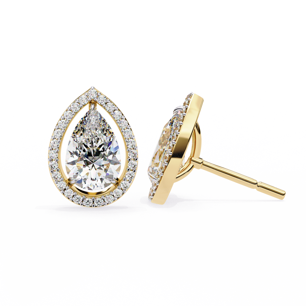 Cassie Solitaire Earring