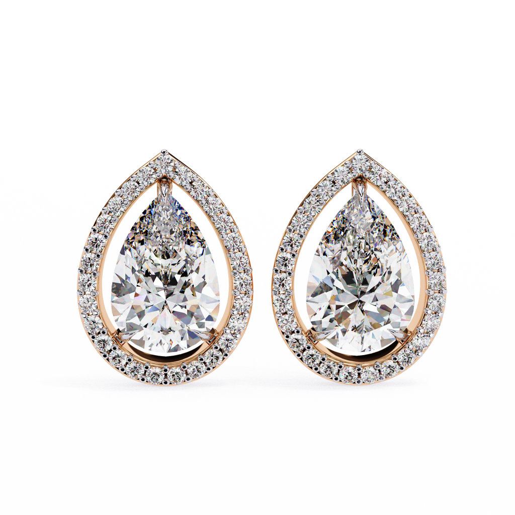 Cassie Solitaire Earring
