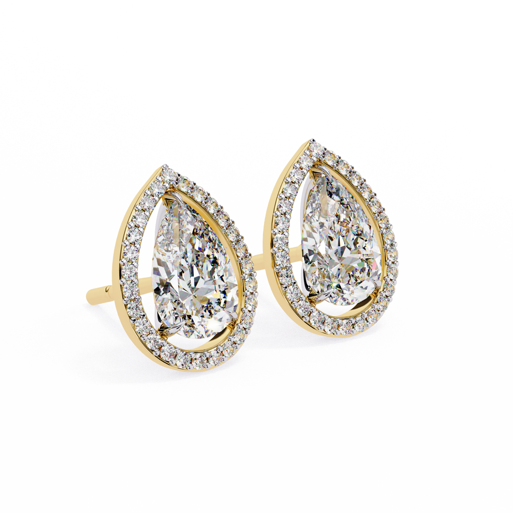 Cassie Solitaire Earring