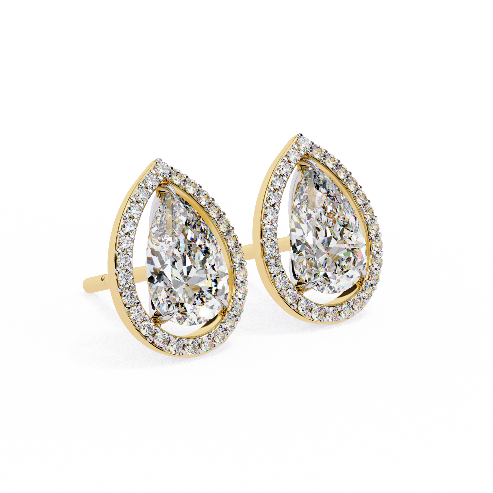Cassie Solitaire Earring