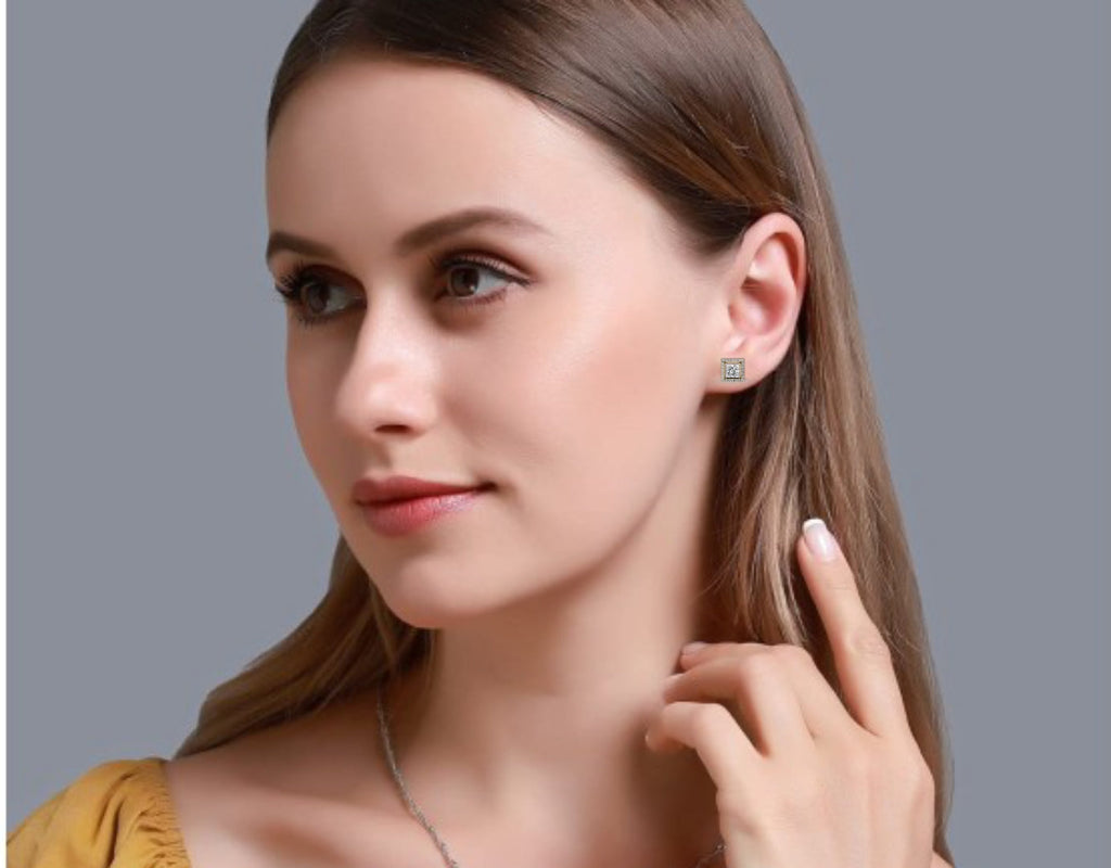 Caterina Solitaire Earring