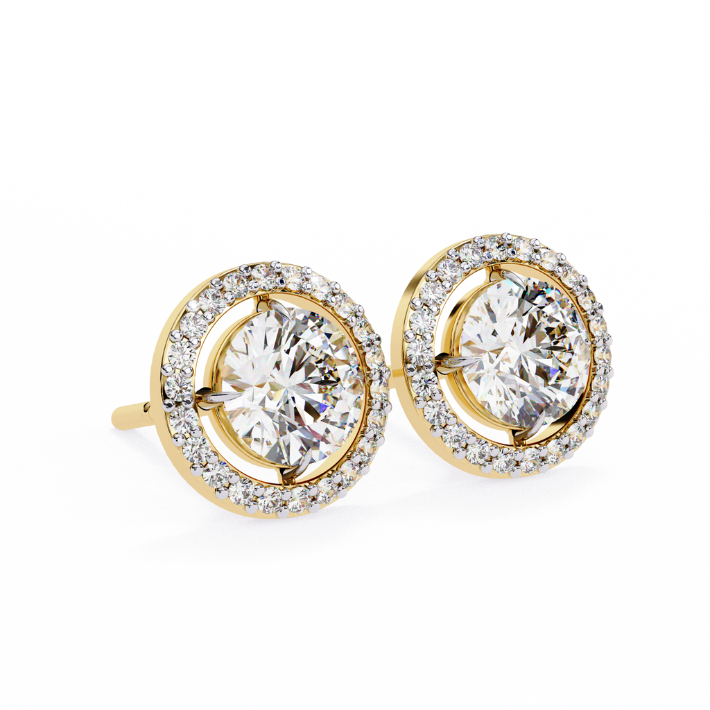 Louisa Solitaire Earring