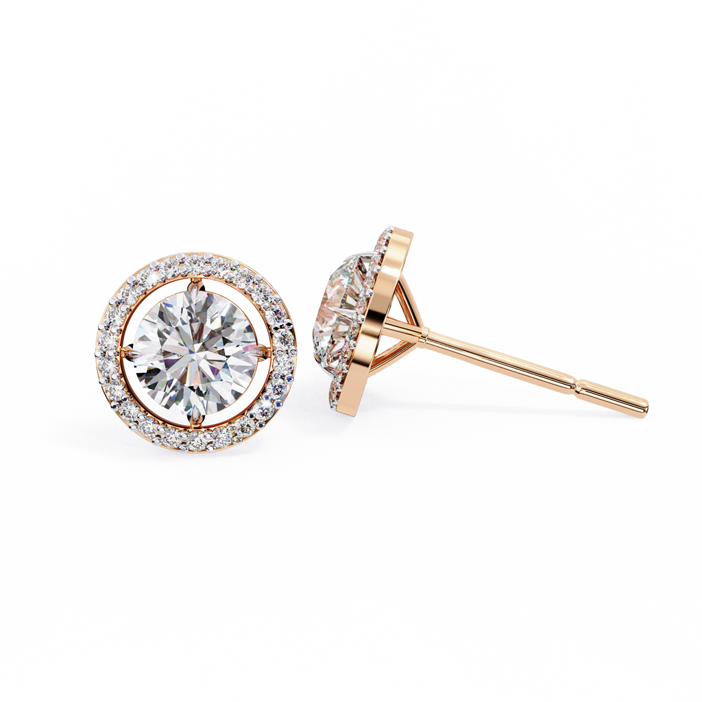 Louisa Solitaire Earring