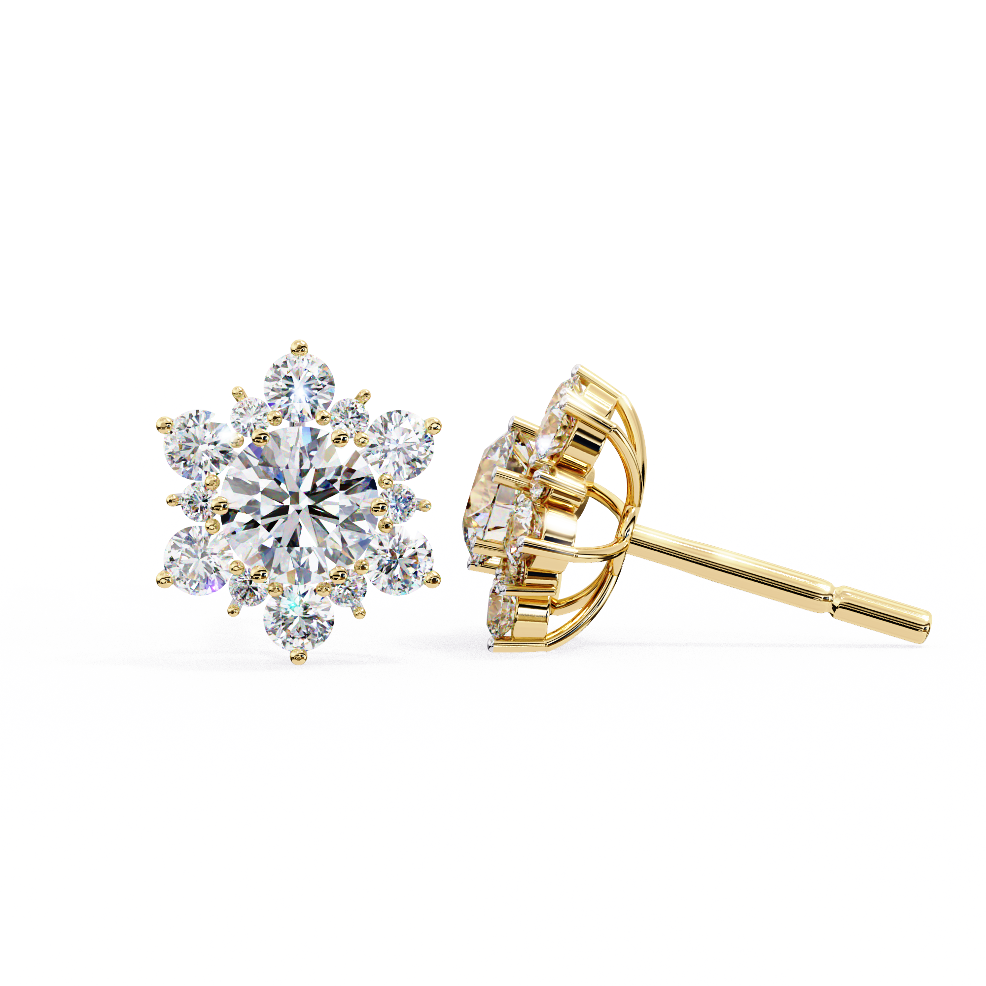 Aurelia Solitaire Earring