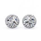 Beatrice Solitaire Earring