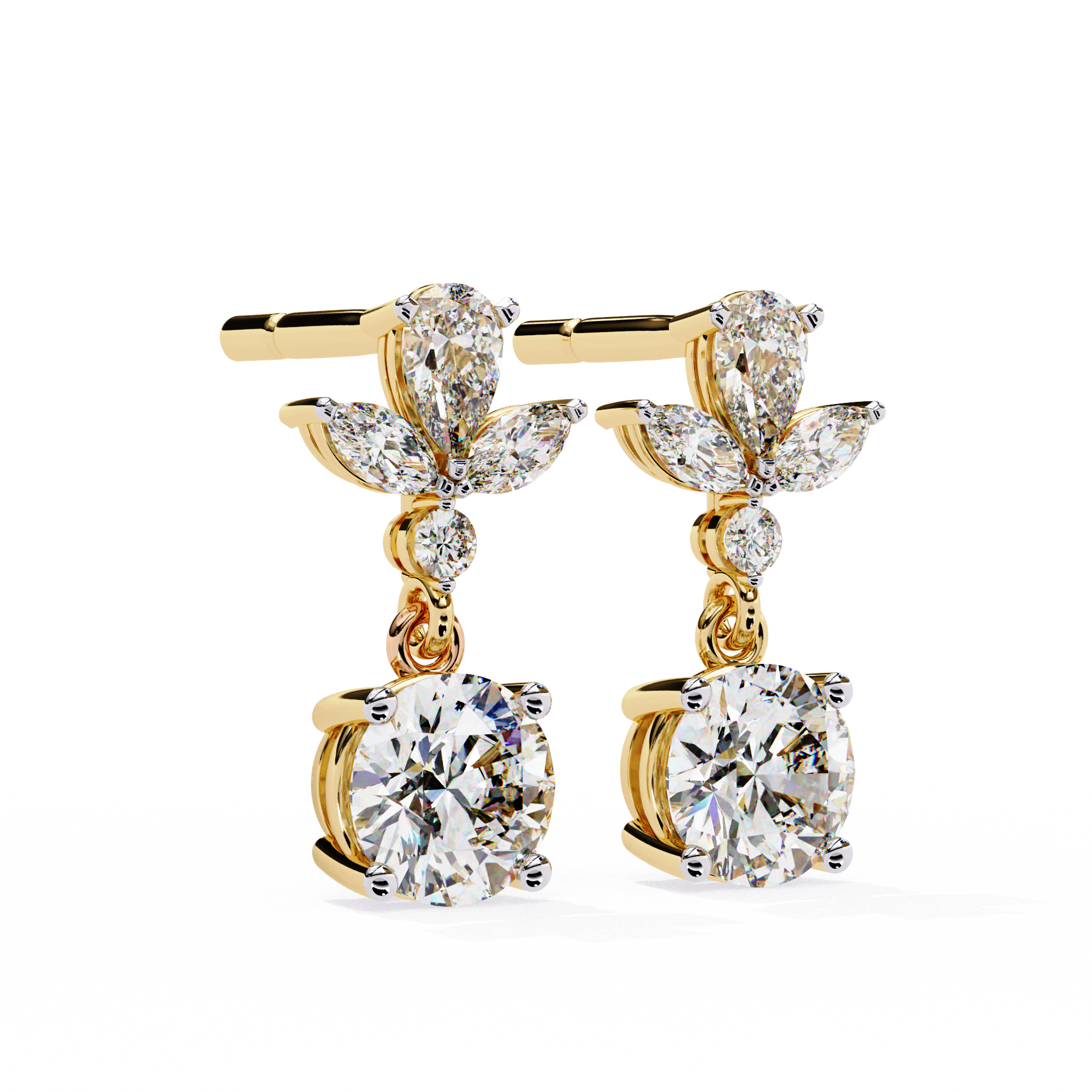 Isabella Solitaire Earring