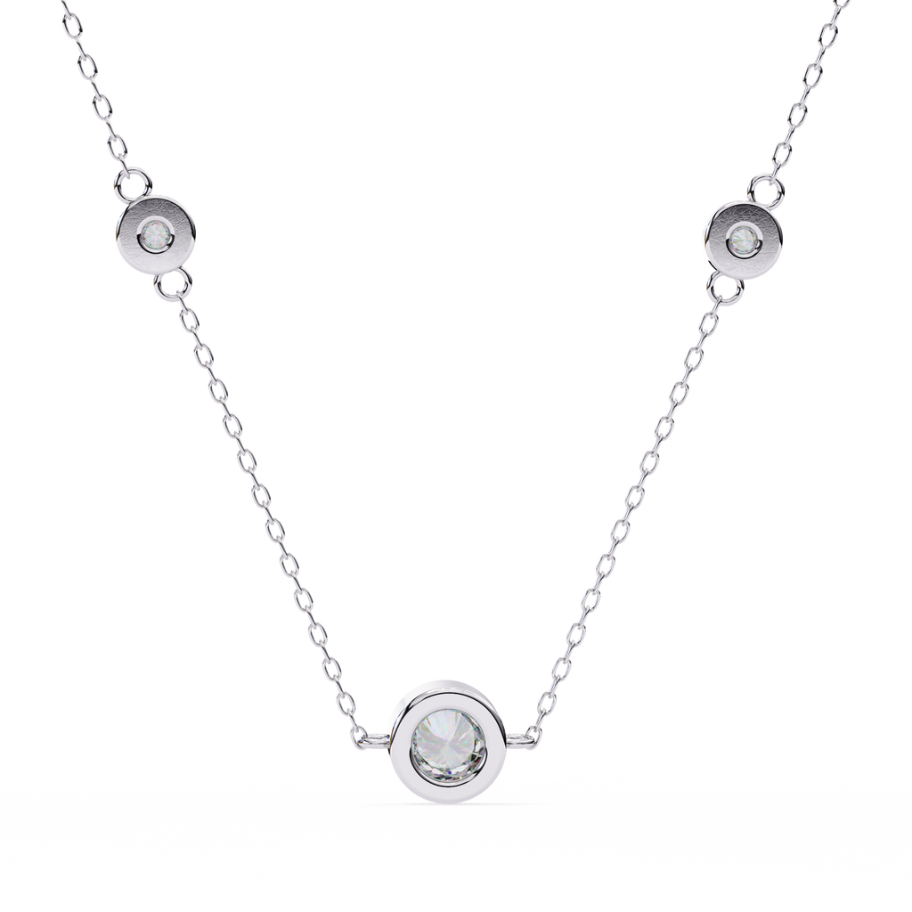 Poppy Solitaire Pendant
