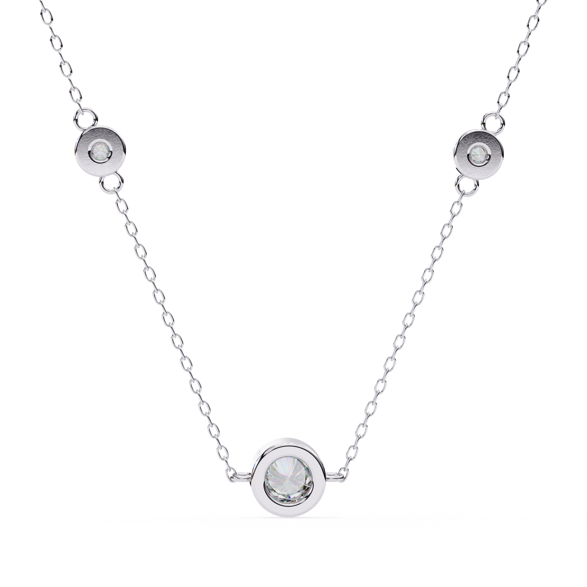 Poppy Solitaire Pendant