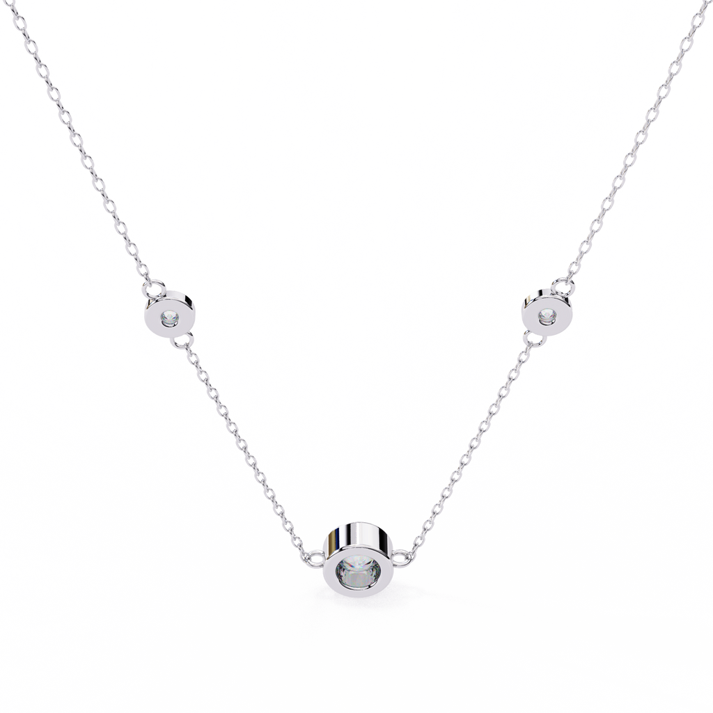 Poppy Solitaire Pendant