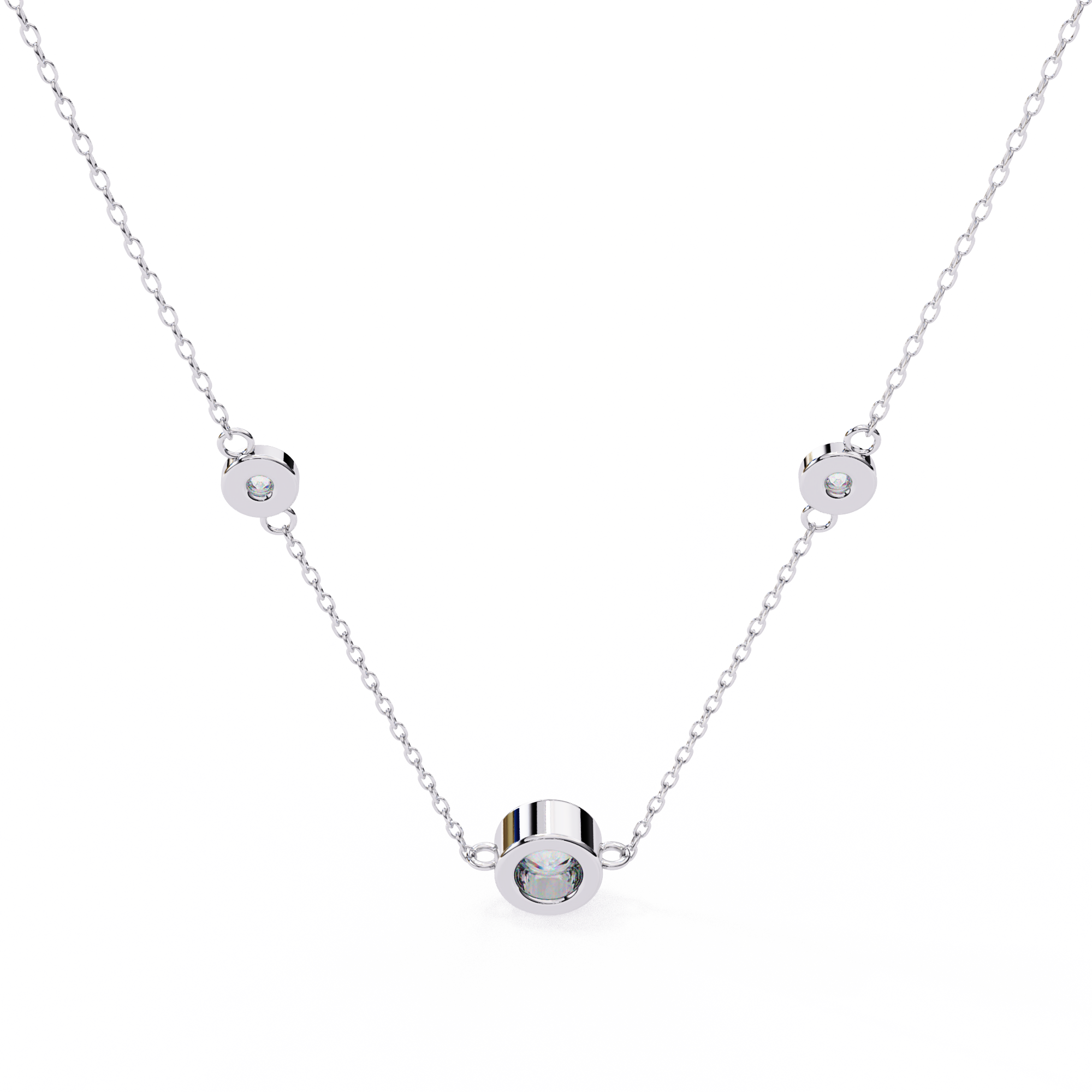 Poppy Solitaire Pendant