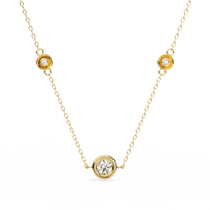 Poppy Solitaire Pendant