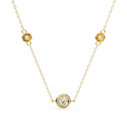 Poppy Solitaire Pendant