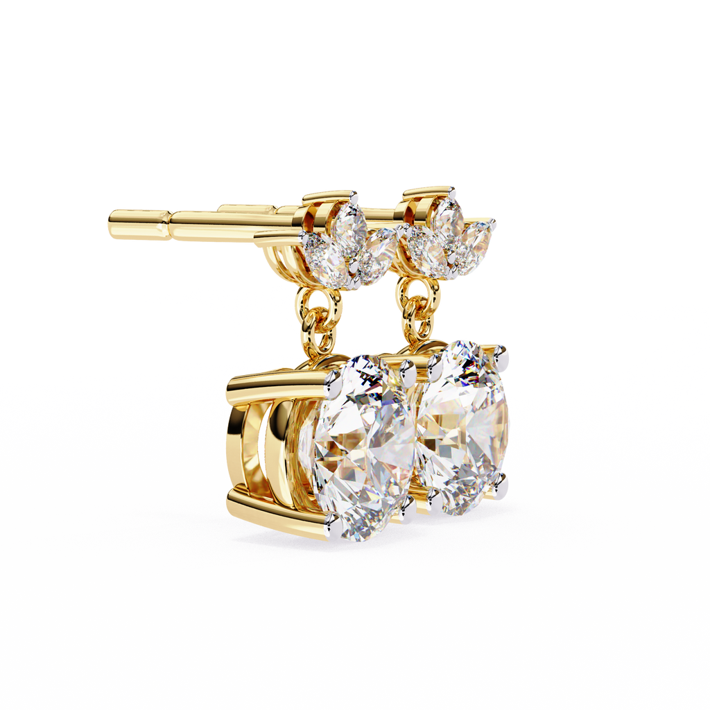 Gloria Solitaire Earring