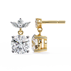 Gloria Solitaire Earring