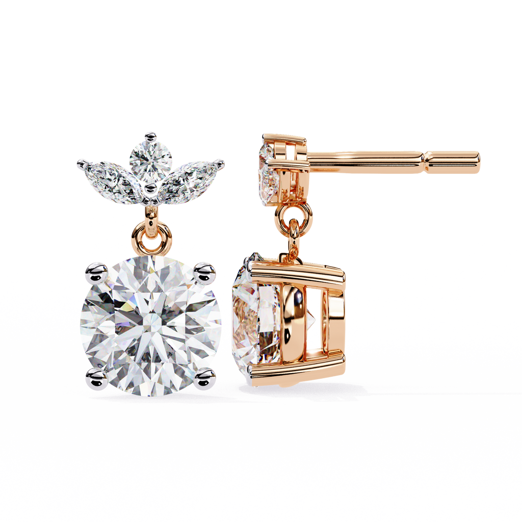 Gloria Solitaire Earring