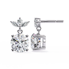 Gloria Solitaire Earring