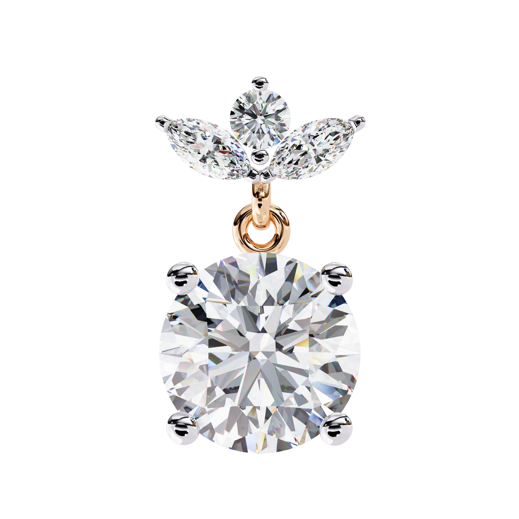 Gloria Solitaire Earring
