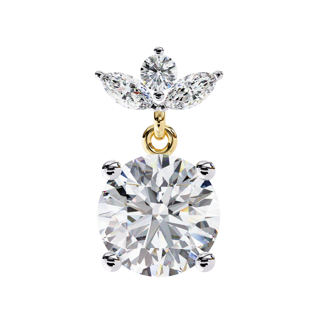 Gloria Solitaire Earring