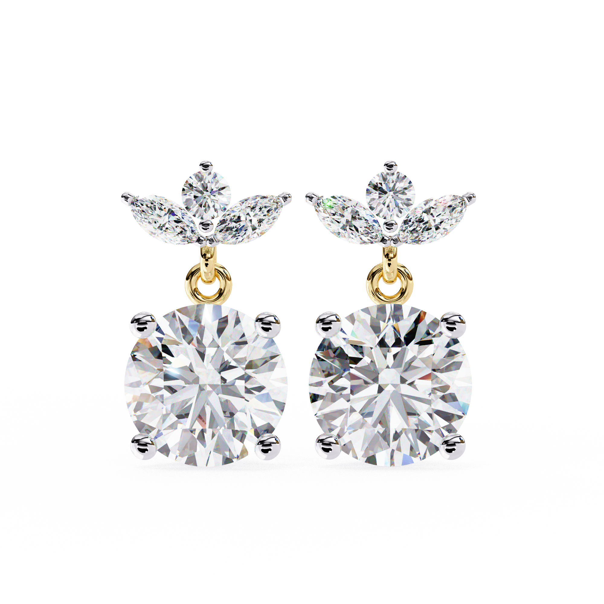 Gloria Solitaire Earring