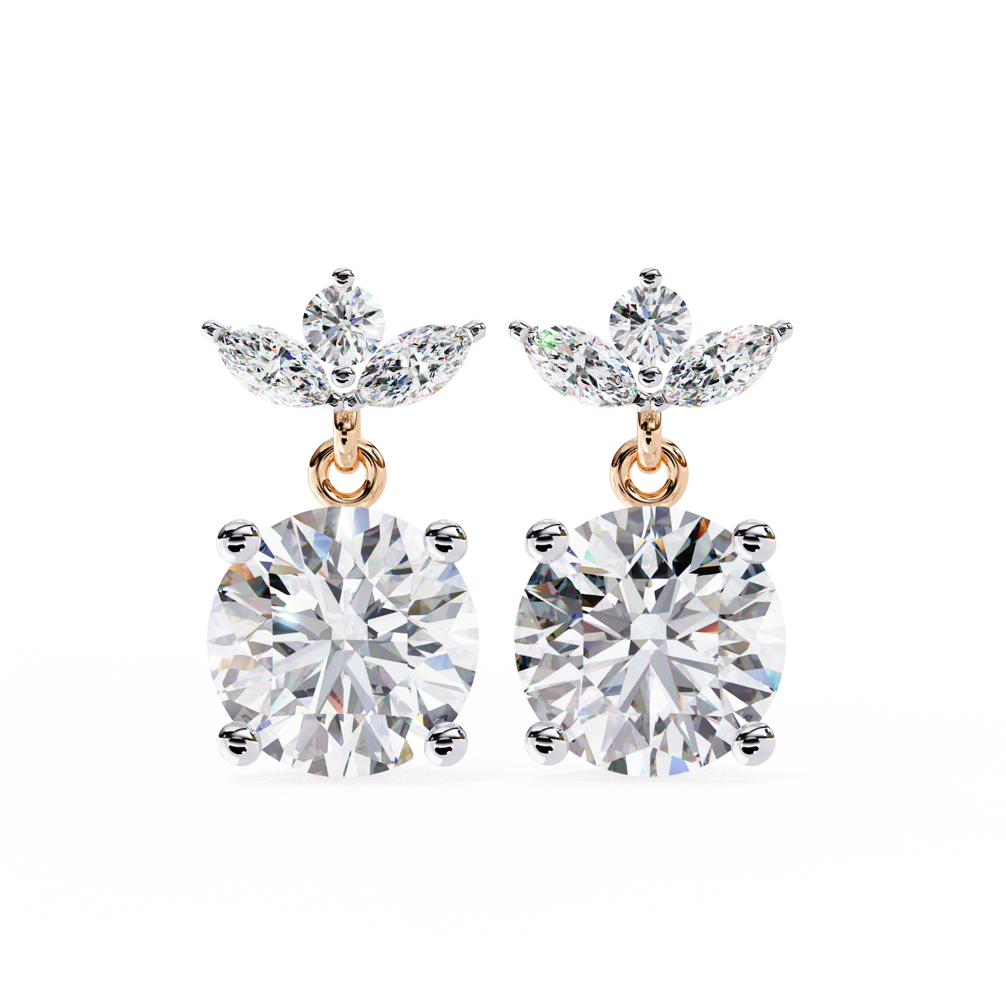 Gloria Solitaire Earring