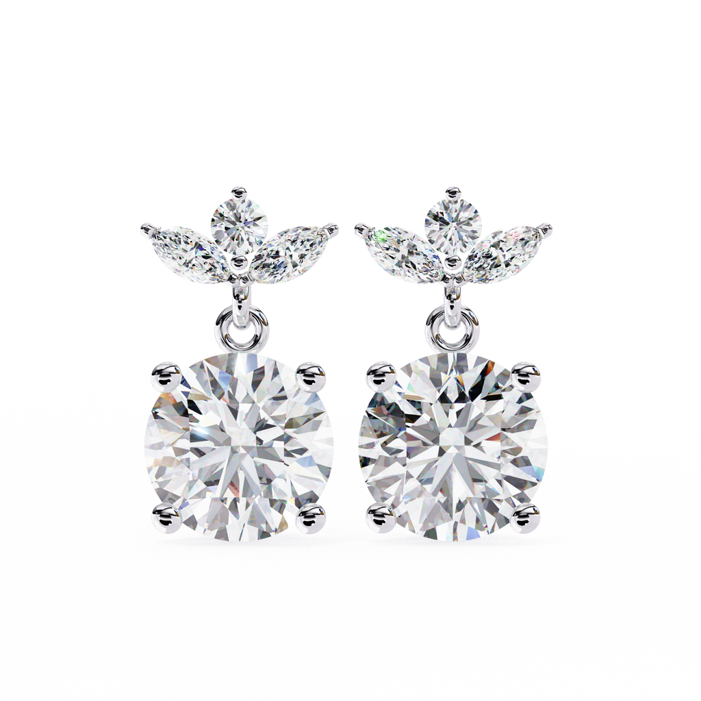 Gloria Solitaire Earring