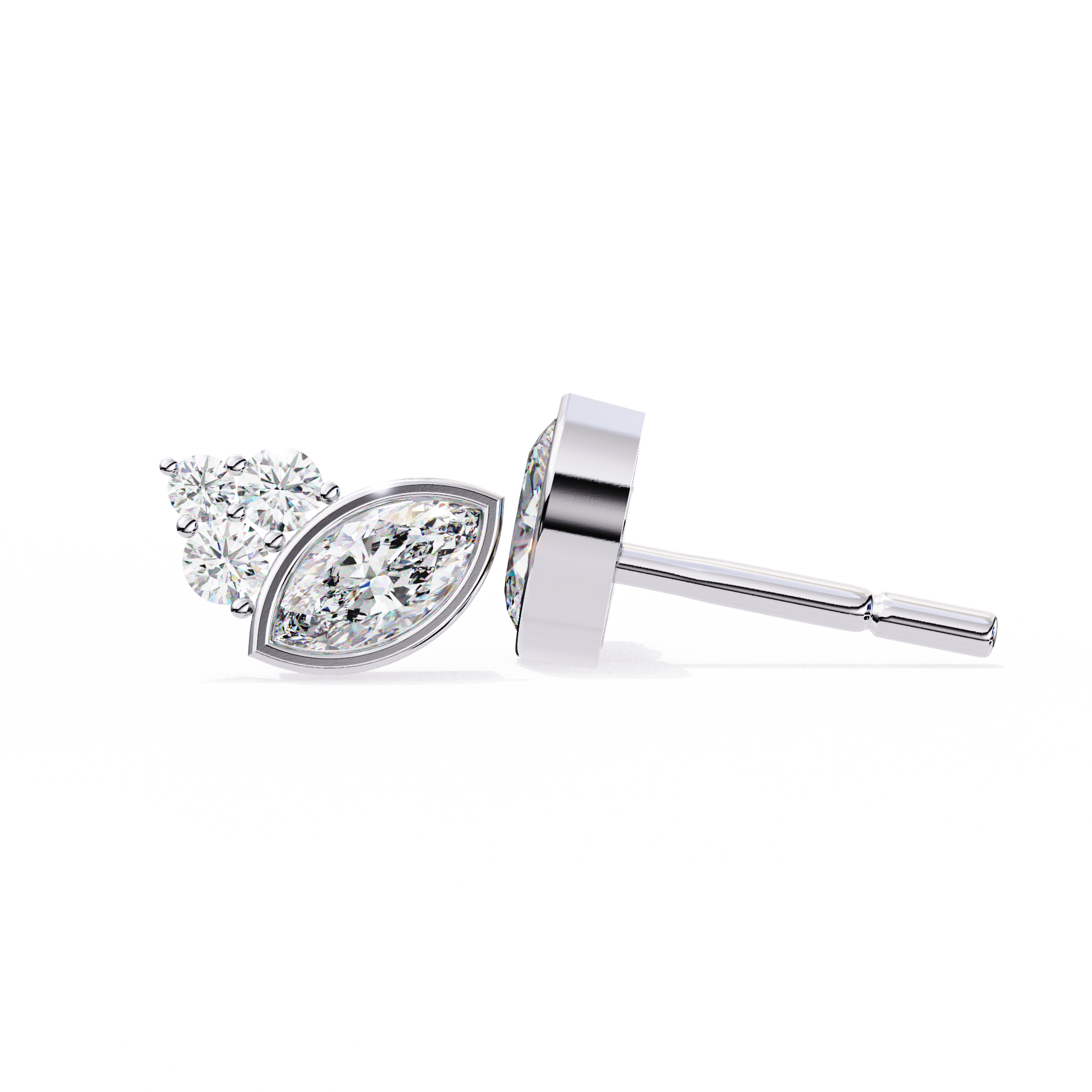 Titania Solitaire Earring