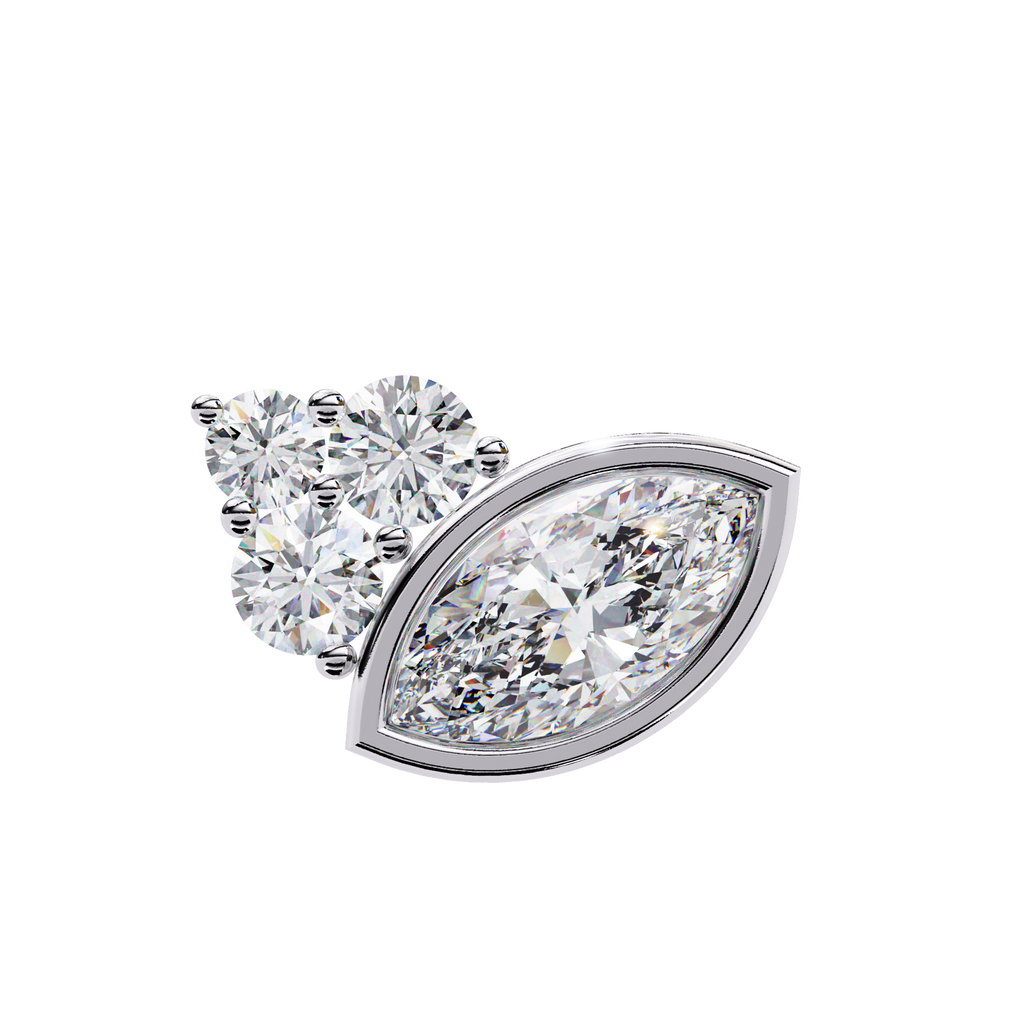 Titania Solitaire Earring