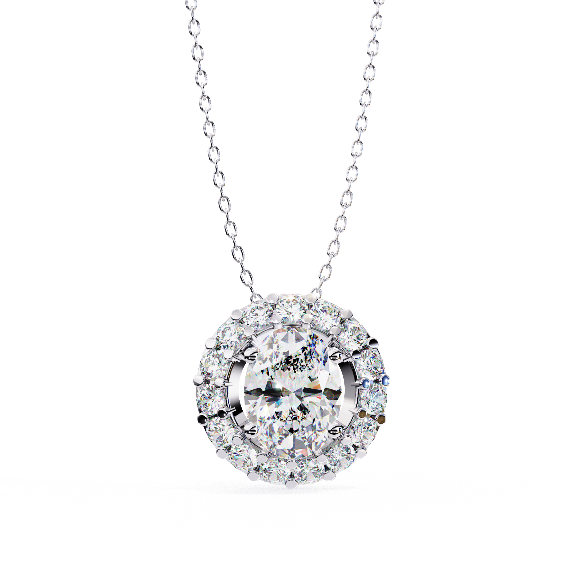 Silvia Solitaire Pendant