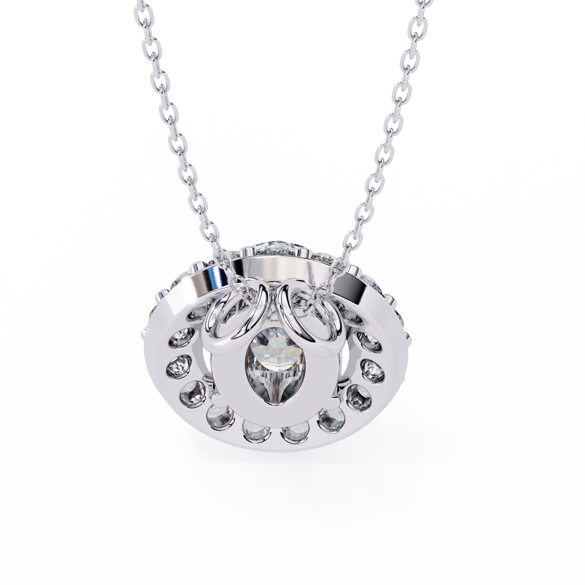 Silvia Solitaire Pendant