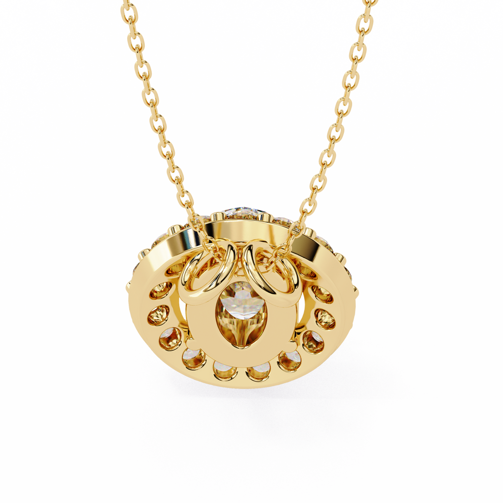 Silvia Solitaire Pendant