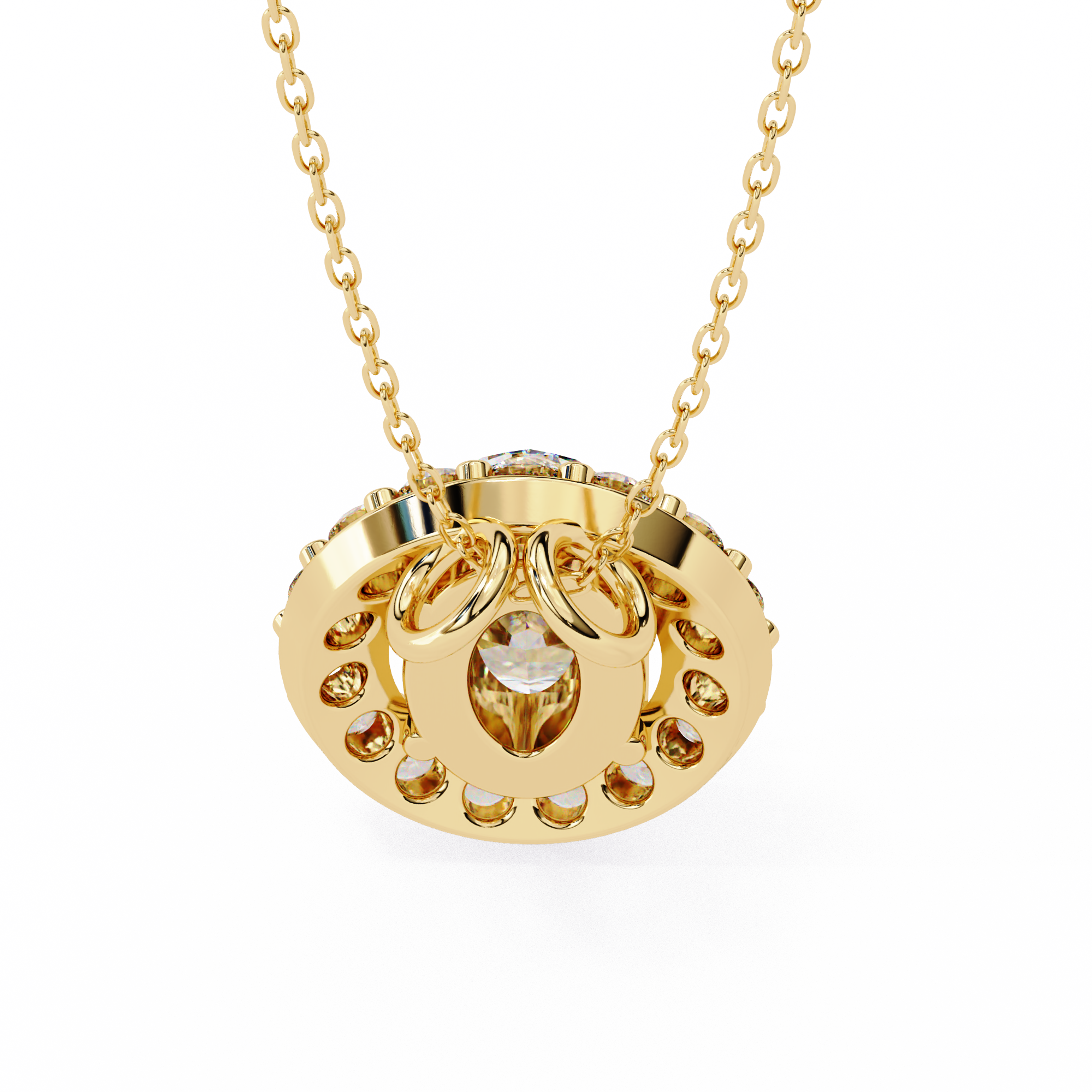 Silvia Solitaire Pendant