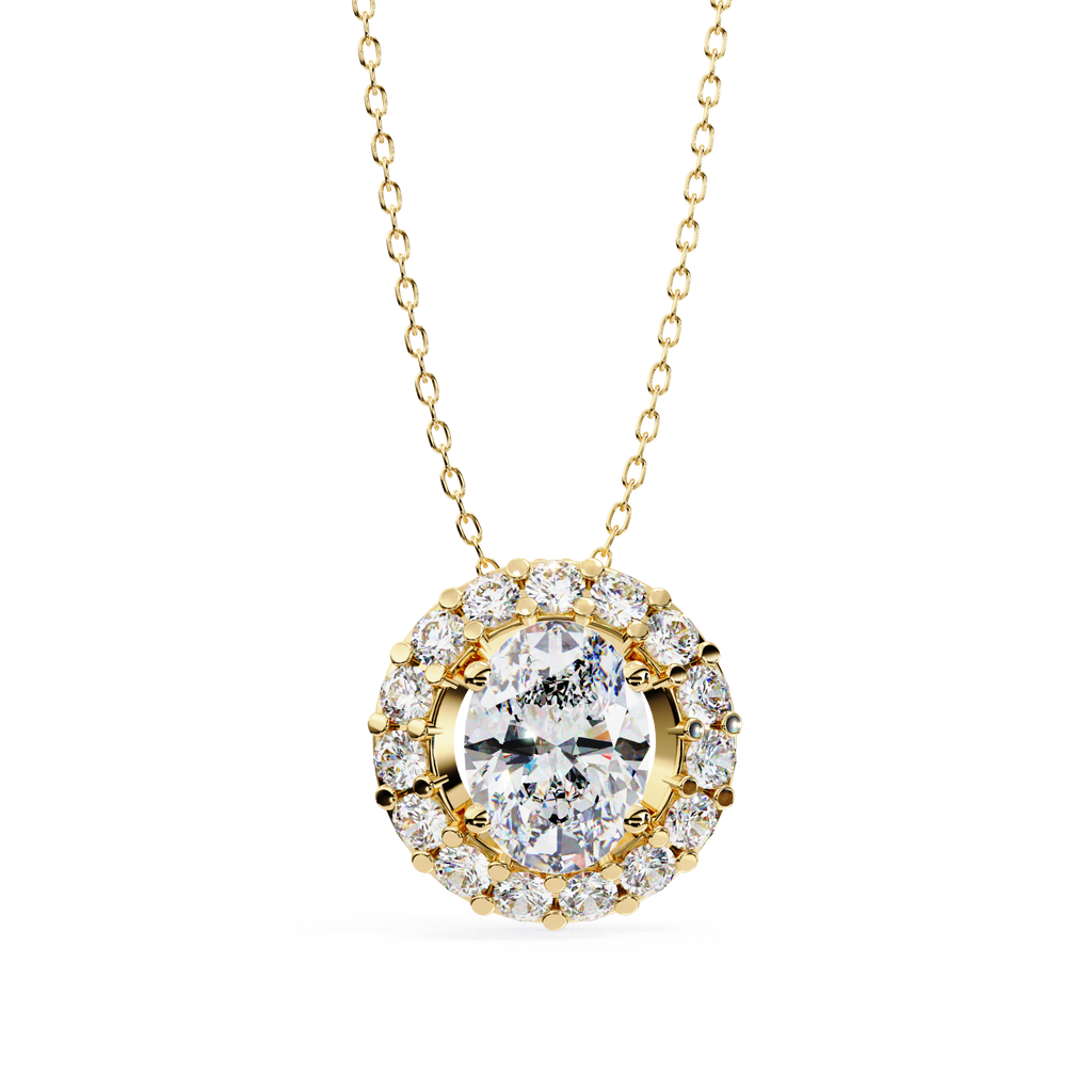Silvia Solitaire Pendant