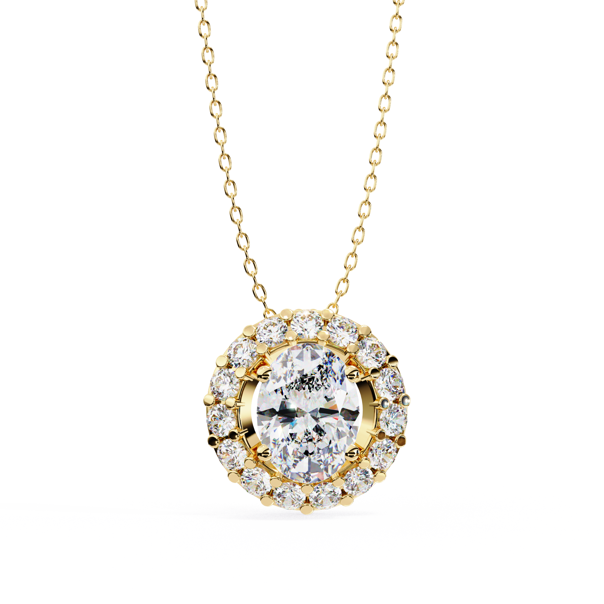 Silvia Solitaire Pendant