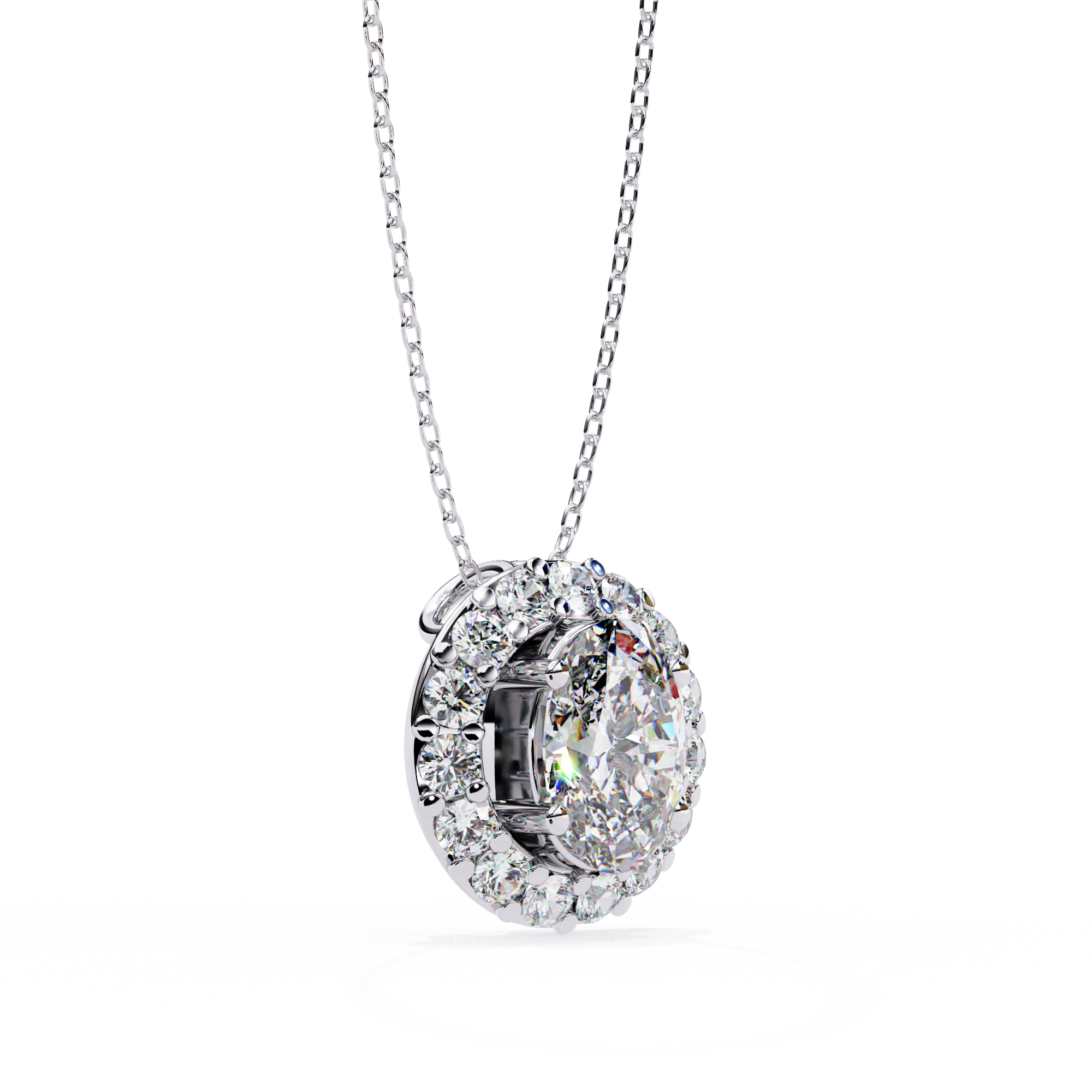 Silvia Solitaire Pendant
