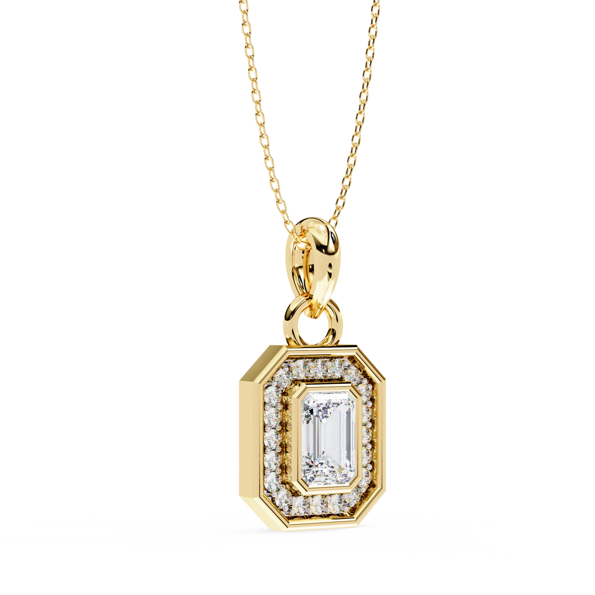 Lorelei Solitaire Pendant
