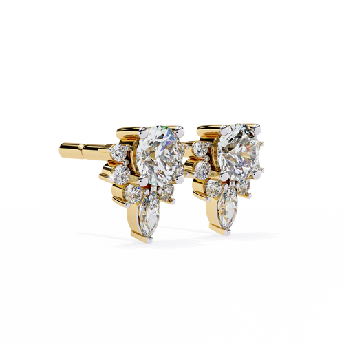 Astra Solitaire Earring