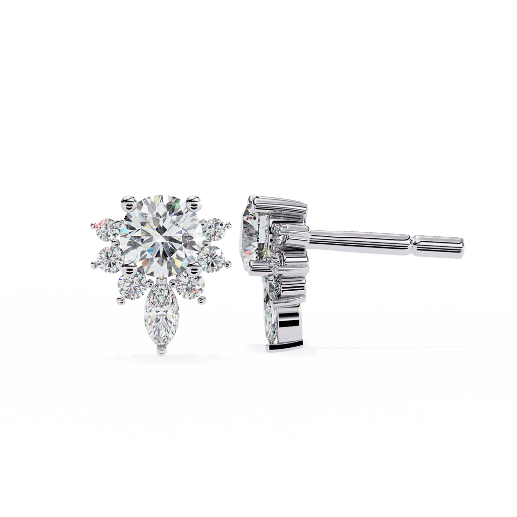 Astra Solitaire Earring