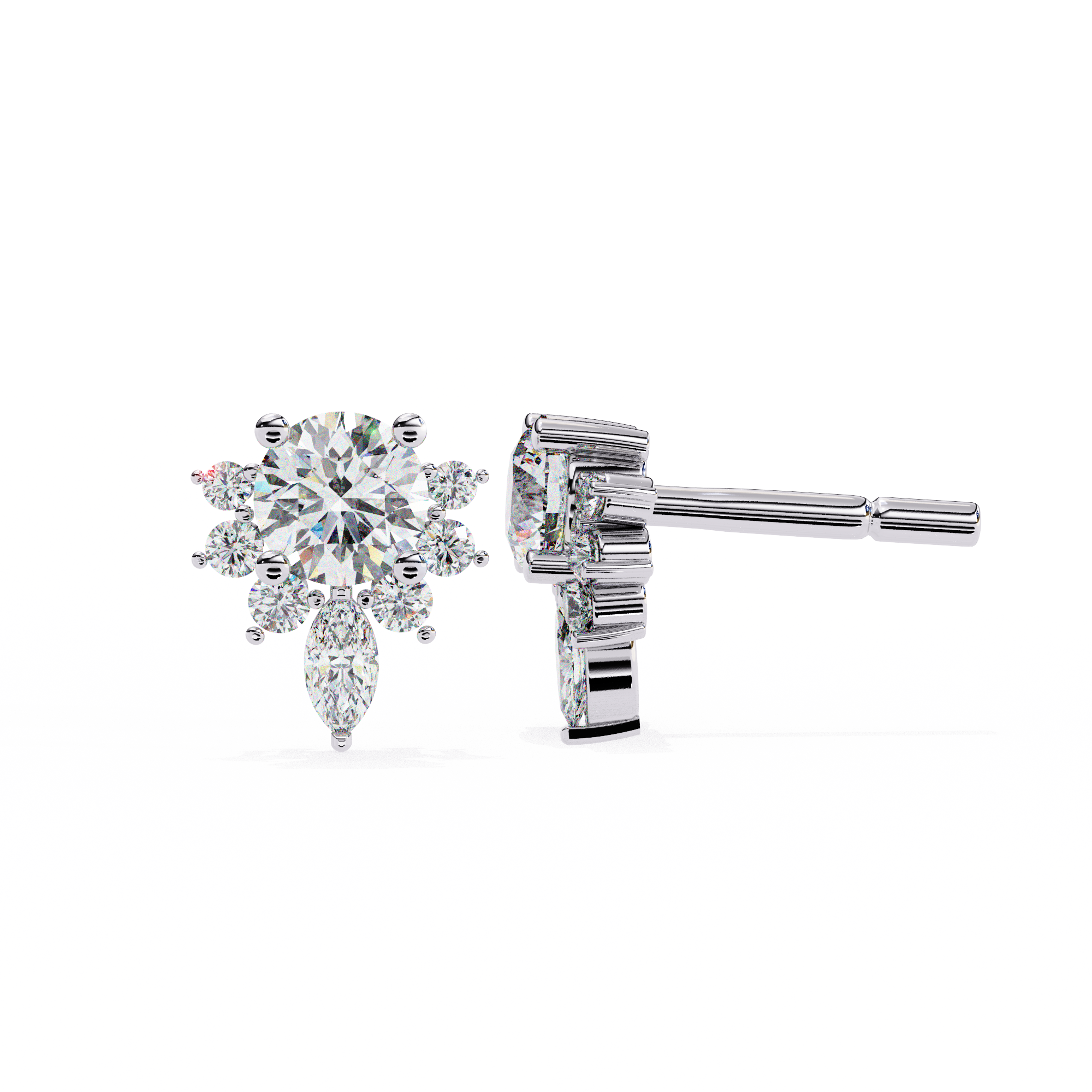 Astra Solitaire Earring